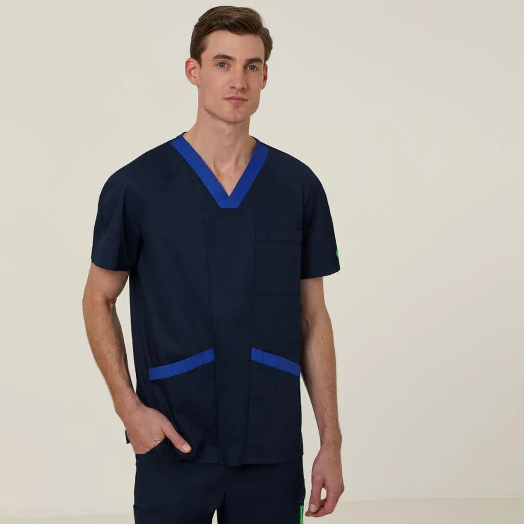 Next-gen Antibacterial Koller Scrub Top  CATRFU-MNN - Simply Scrubs Australia